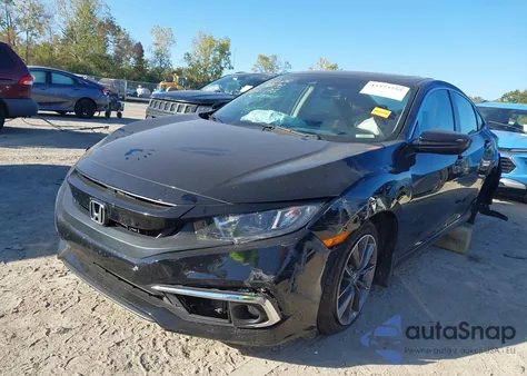 2020 Honda Civic Ex из США, поврежденный, VIN 19XFC1F36LE000881